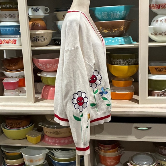 Marvel Spider-Man Flower Knit Cardigan - Size 2X - Picture 7 of 14